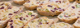 Cranberry and Pistachio Biscotti Recipe