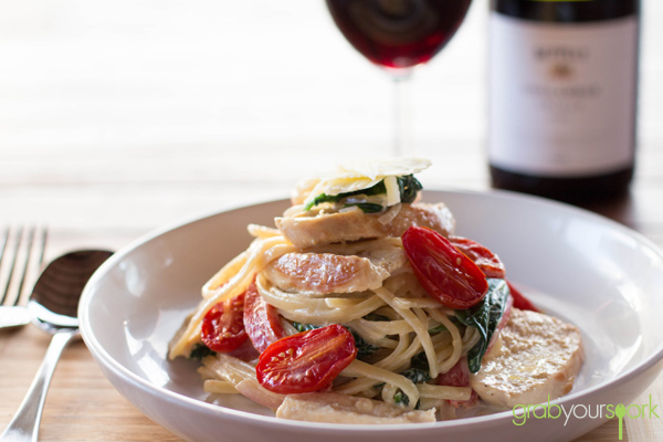 Creamy Chicken Linguine