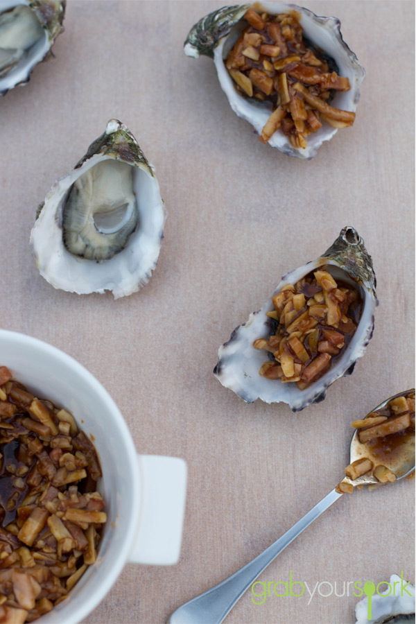 Preparing Oysters Kilpatrick