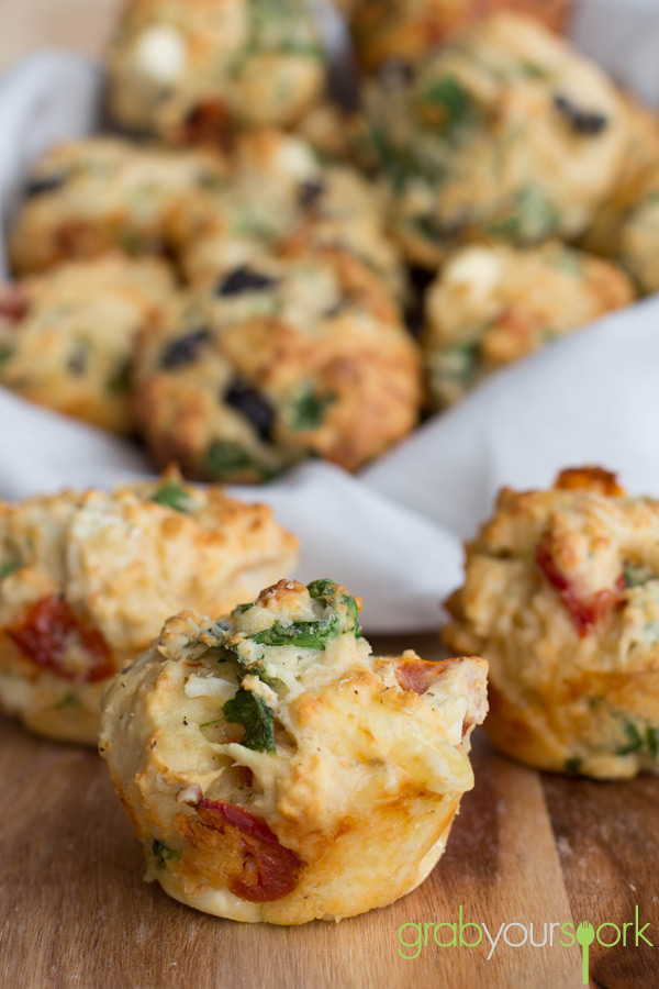 healthy savoury muffins recipe