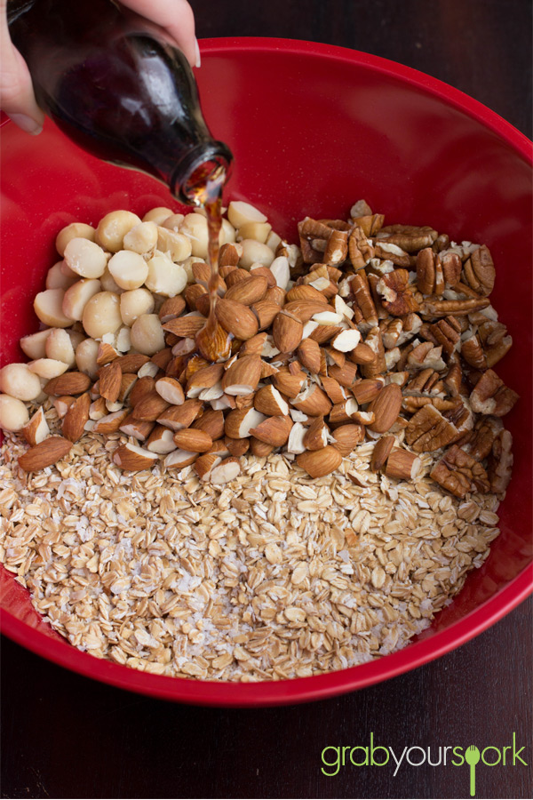 Maple Mixed Nut Granola