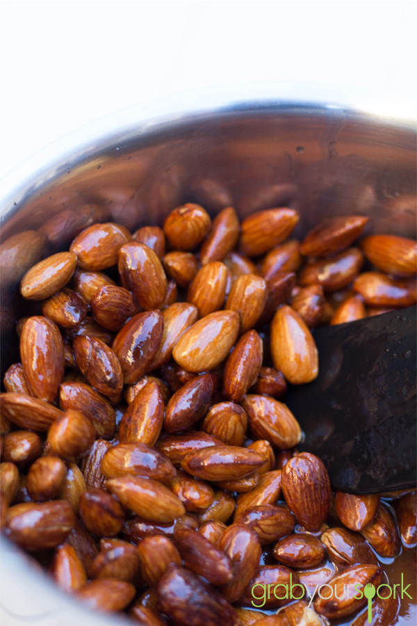 Honey Ginger Almonds