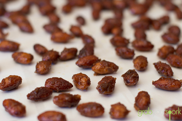 Honey Ginger Almonds