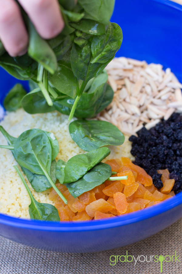 Apricot and Almond Couscous Salad Ingredients