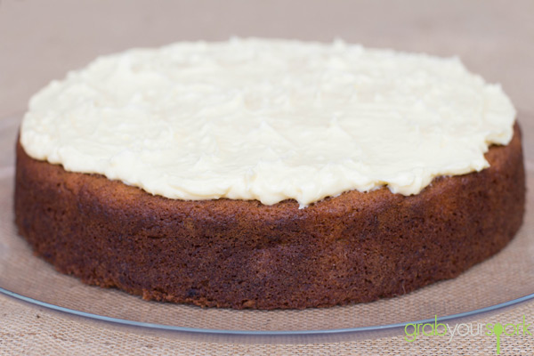 Banana Cake with cream cheese icing