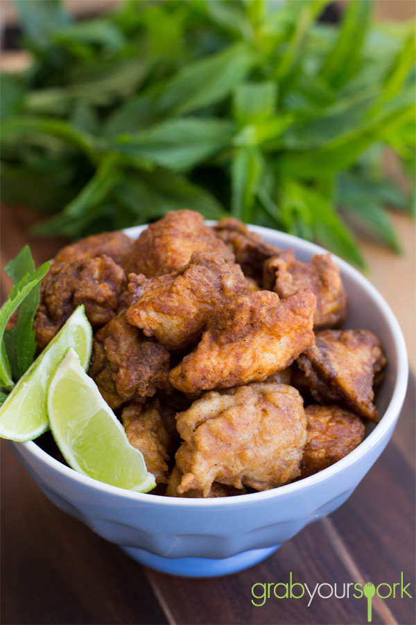 Bowl of Chicken Pakora