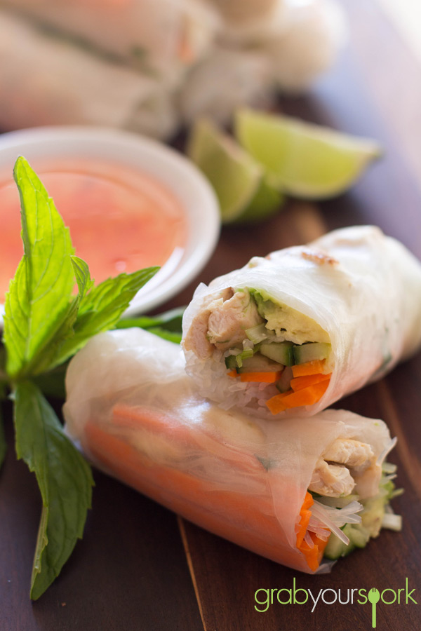 Vietnamese Rice Paper Rolls