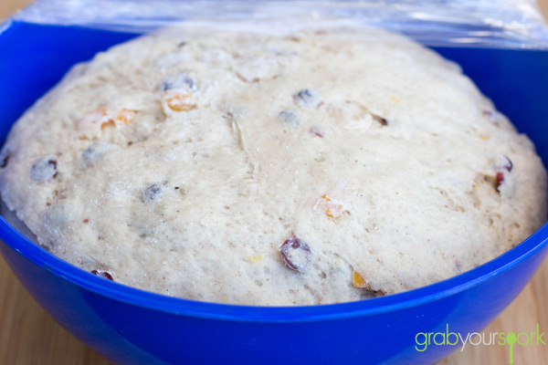 Hot Cross Buns Rising Dough