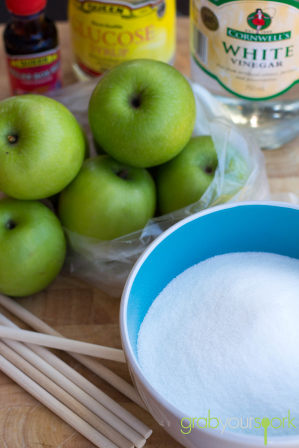 Toffee apples ingredients