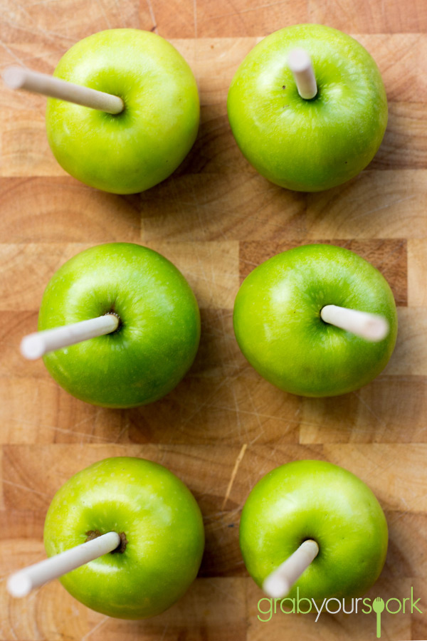 Toffee apples recipe