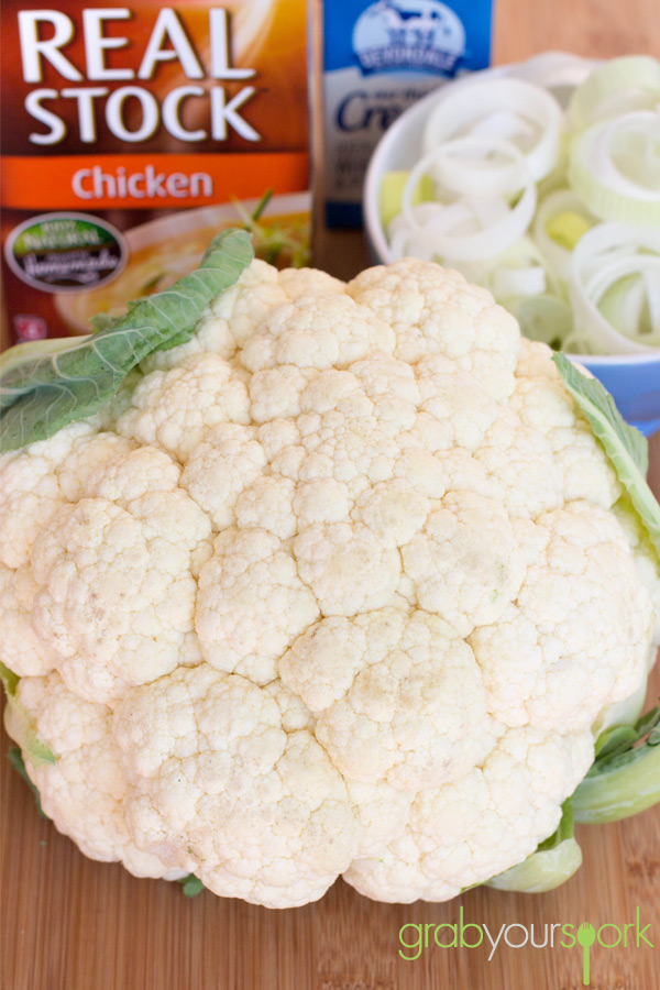 Cauliflower Soup Ingredients