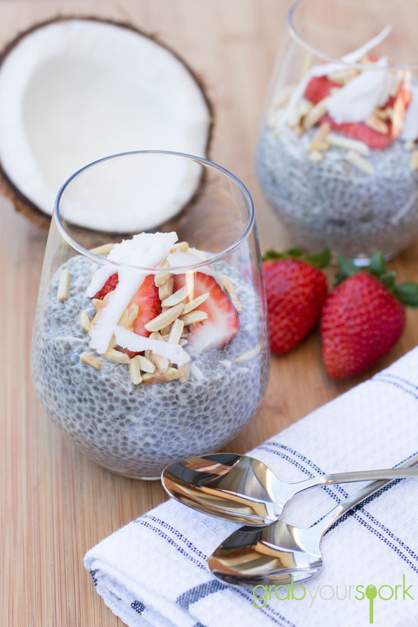 Coconut and Vanilla Chia Pudding Recipe