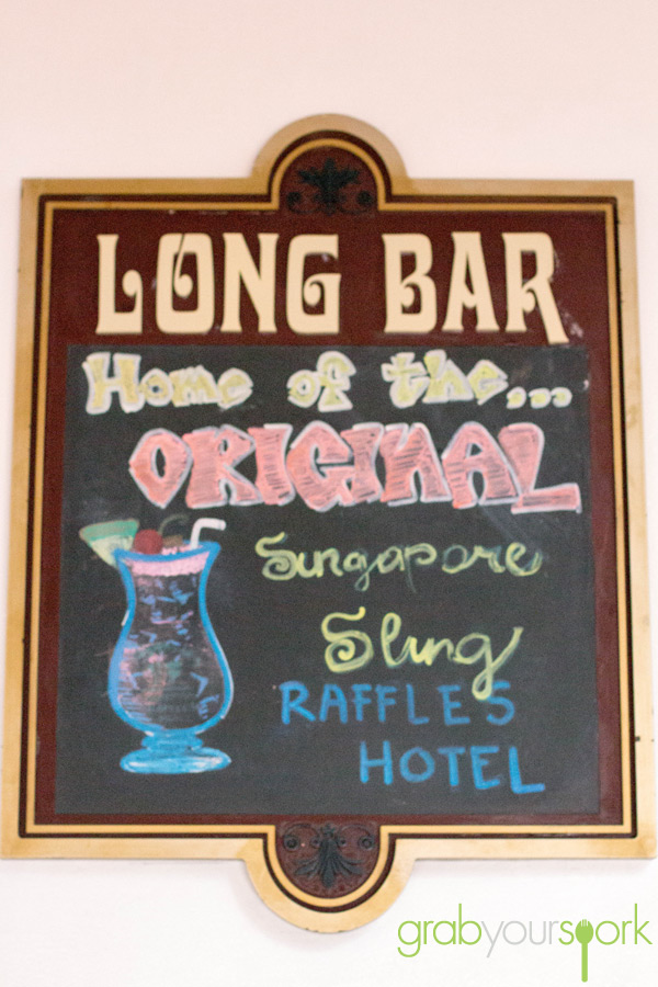 Long Bar Original Singapore Sling