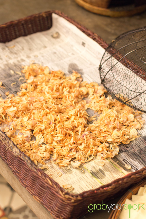 Fried Shallots - Market Restaurant