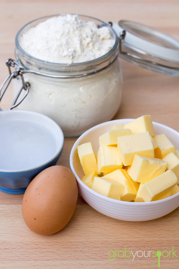 Tart Pastry Ingredients
