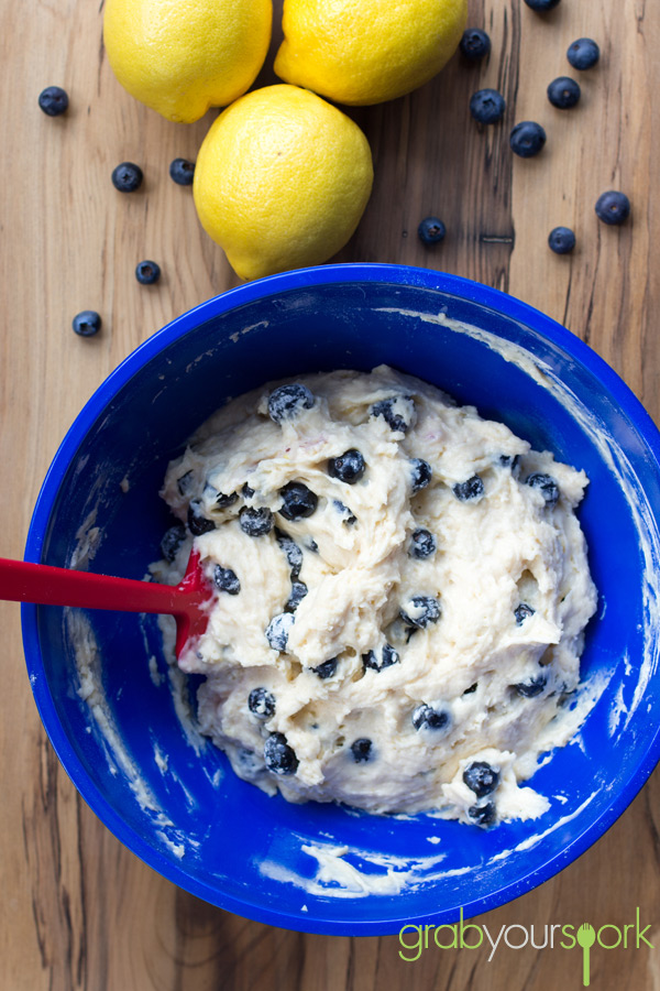 Blueberry and lemon loaves recipes