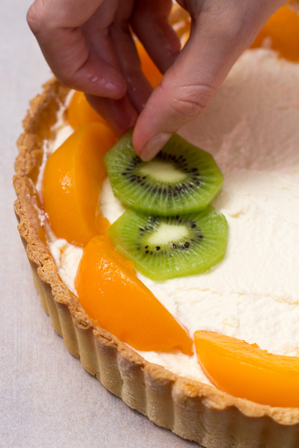 Fresh Fruit and Custard Tart