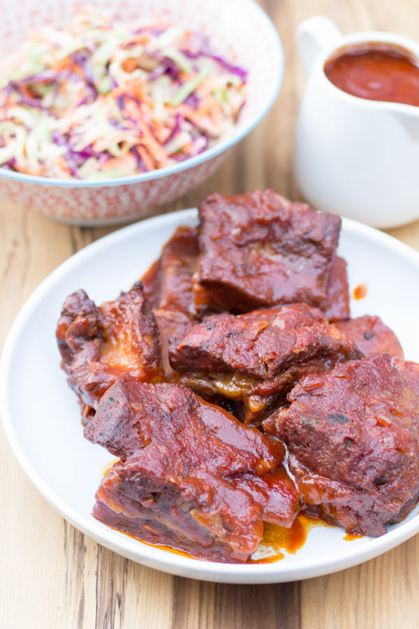 Slow Cooker BBQ Beef Short Ribs