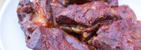 Slow cooker BBQ Beef short ribs