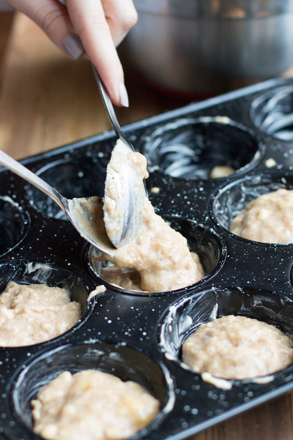 Homemade healthy banana muffins recipe