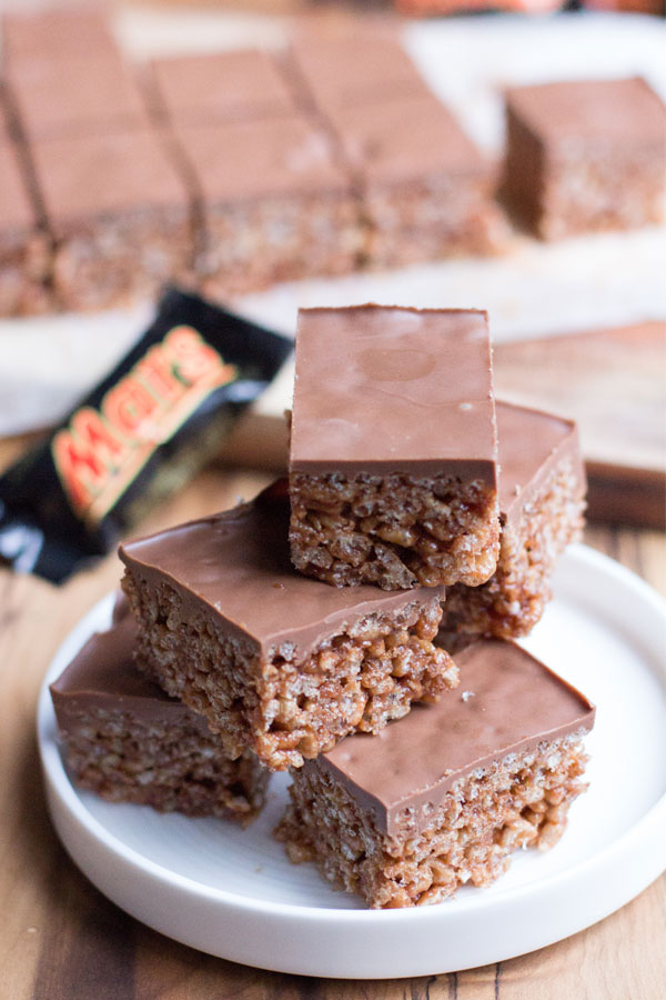 No bake Mars bar slice recipe